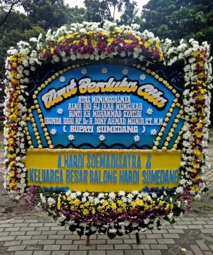 Bunga papan duka cita nana rohana