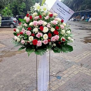 Standing-flower-Murah-Bandung standing flower grand opening